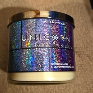 Bath & Body Works 3 wick candle - Unicorn Sprinkles
